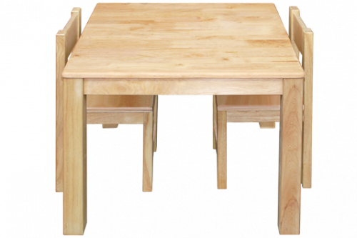 Timber Table and Chairs Set