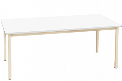 Melamine Rectangular Table: 1200×750mm