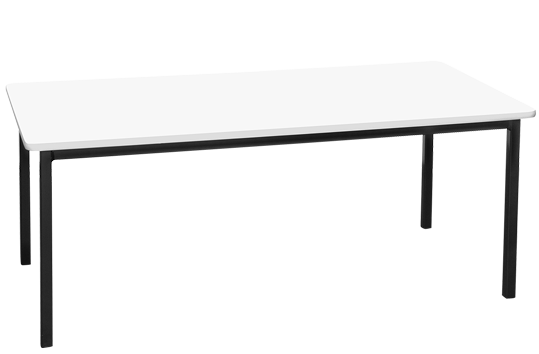 Melamine Rectangular Table: 1200×750mm