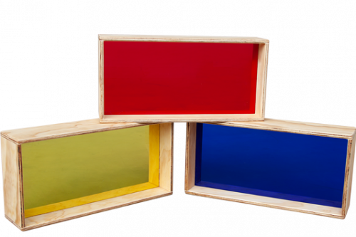 Colour Perspex Blocks Set