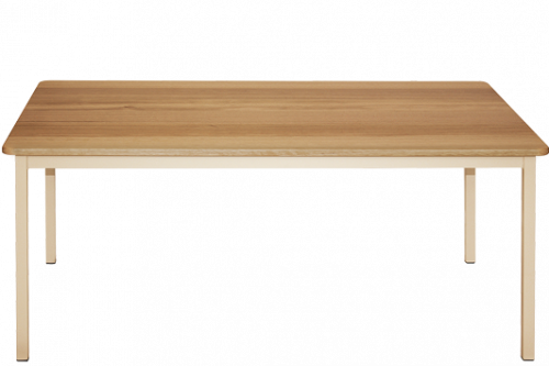 Hardwood Rectangular Table: 1200×600mm