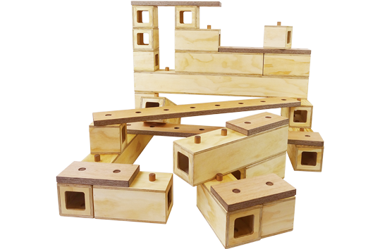 Connector Wooden Blocks