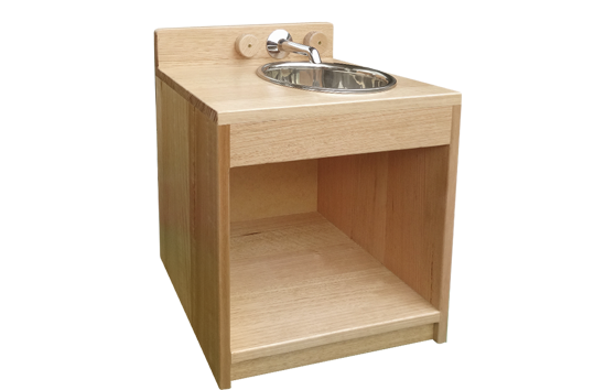 Hardwood Toddler Sink HW2022