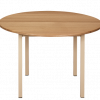 Hardwood Round Table: 750mm