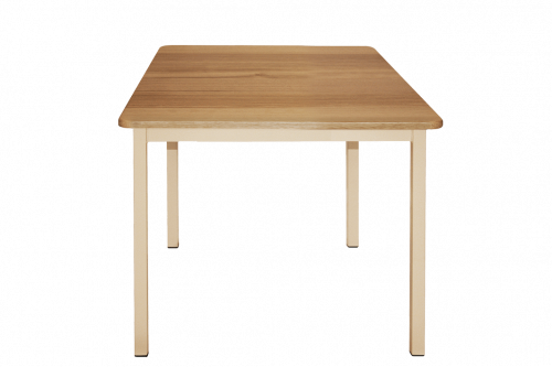 Hardwood Square Table: 900×900mm