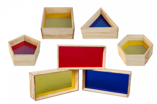 Perspex Blocks & Shapes Set of 7