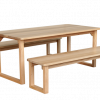 U-Frame Table and Benches