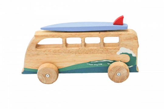 Wooden Toy Bumper Van