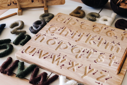 wooden tracing board