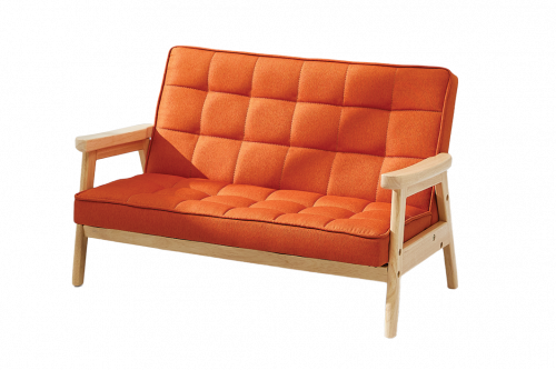 Orange Nordic Child Sofa