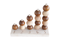 Natural Counting Balls Wooden Toys
