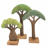 african coloured trees