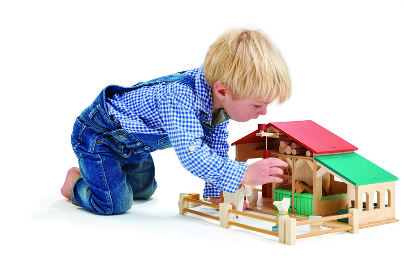 Childrens 2025 wooden farm