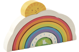 Rainbow Tunnel Wooden Toys