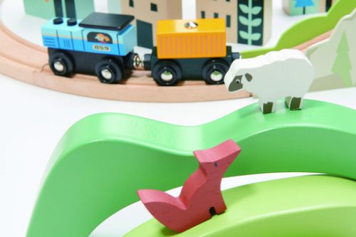 Green Hills View Wooden Toys