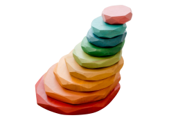 Coloured Stacking Stones