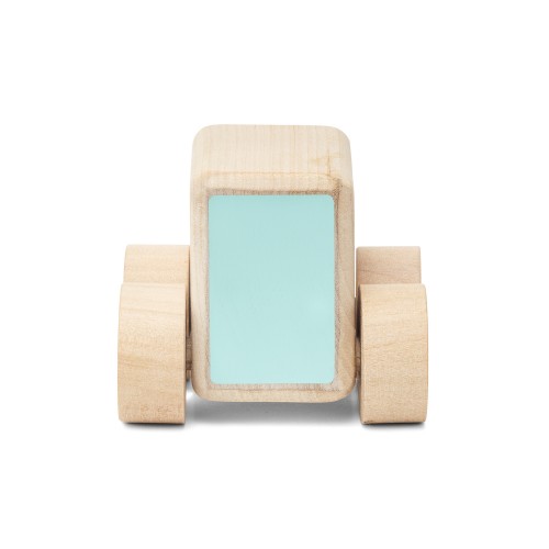 square wooden car