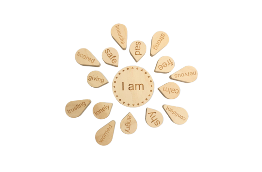 Wooden I Am Puzzle