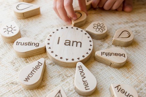 Wooden I Am Puzzle