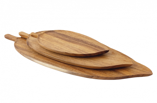 Plain-Leaf-Platter-Set