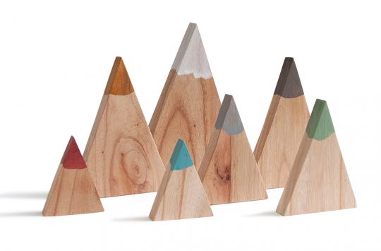 Earth Mountains Wooden Toys