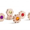 Gem Counting Flowers 6pc