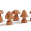 Wooden Mushrooms Set of 5