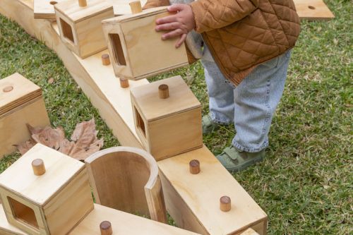 Plane Connector Wooden Blocks Kit