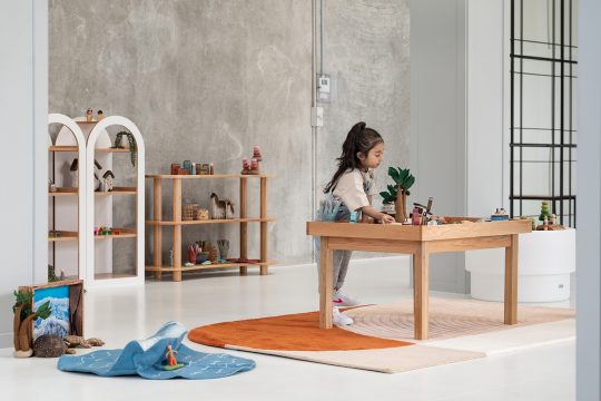 Wave Mat and Surfer