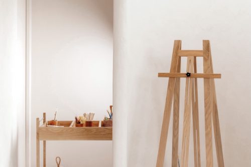 Oak Perspex Easel