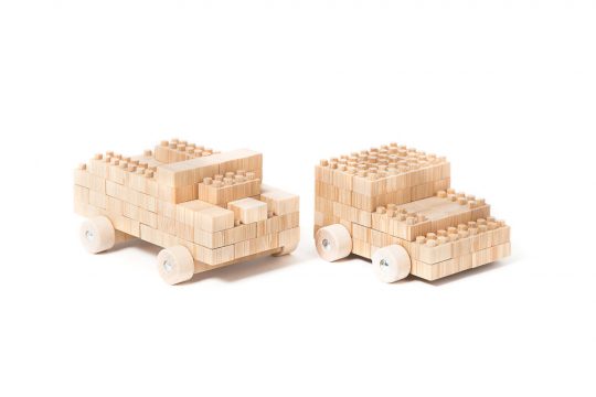 Eco-Brick Bamboo Blocks 250pcs