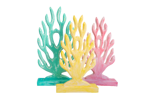 Coral Set of 3