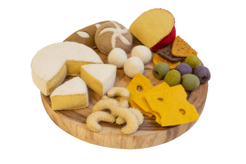 Felt Cheese Board Set 27pcs