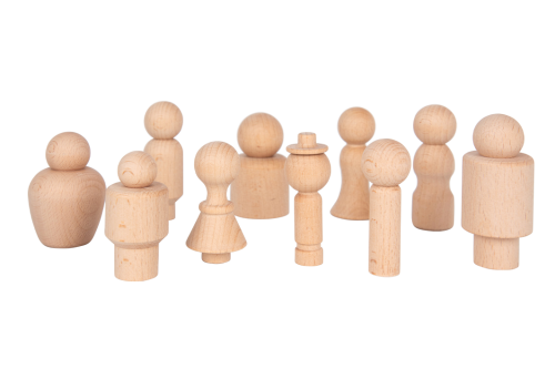 Wooden Community Figures