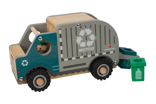 Wooden Recycling Truck