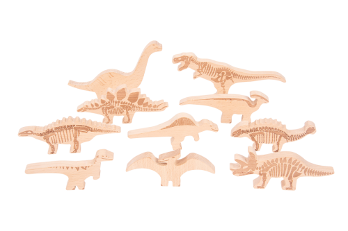 Dinosaur Wooden Blocks 10pc