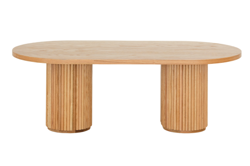 Fluted Oval Table