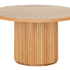 Fluted Round Table