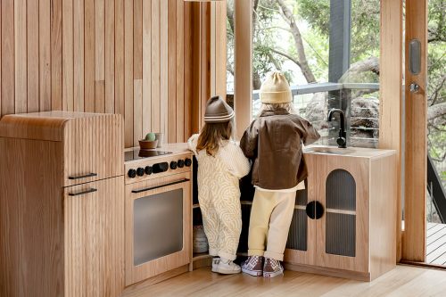 Oak Fluted Oven