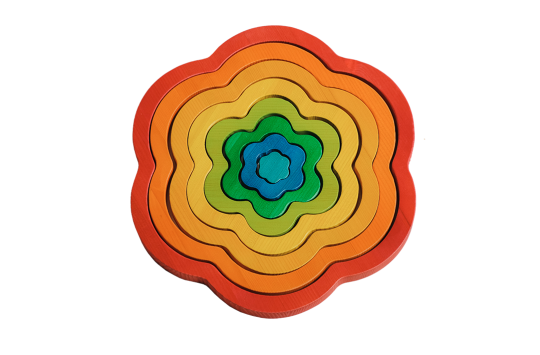 Rainbow Flowers