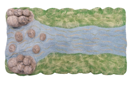 Felt-River-Mat