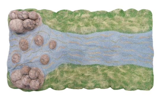 Felt-River-Mat