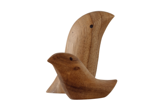 Wooden Birds Set of 2