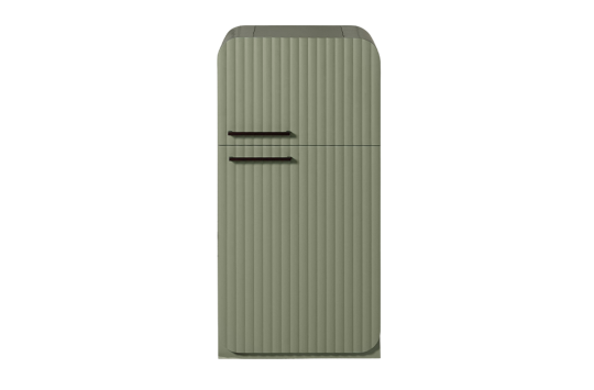 PSKU13S-Sage-Fluted-Fridge 2