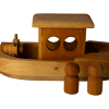 Wooden Peg Doll Tug Boat