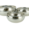 Hammered Silver Bowls