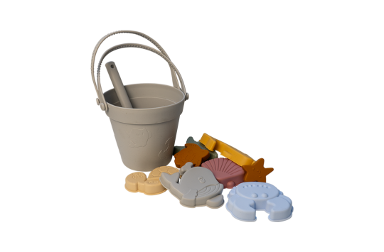 Silicone Bucket Grey