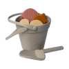 Silicone Bucket Grey