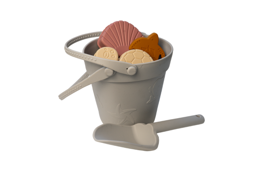 Silicone Bucket Grey