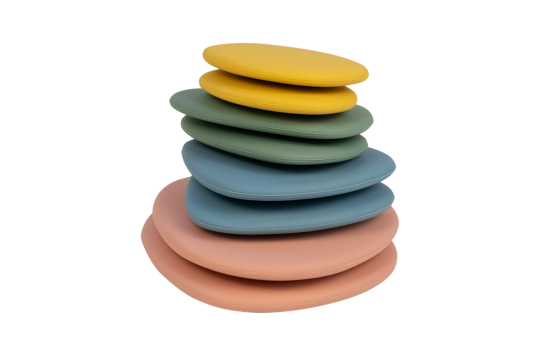 Silicone Pebbles 8pc